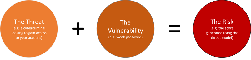 The Threat + The Vulnerability = the Risk